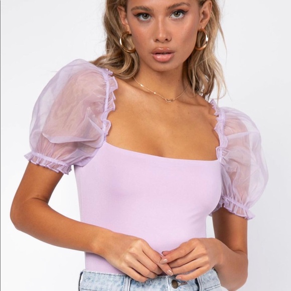 Princess Polly Purple Bodysuit - Picture 1 of 1